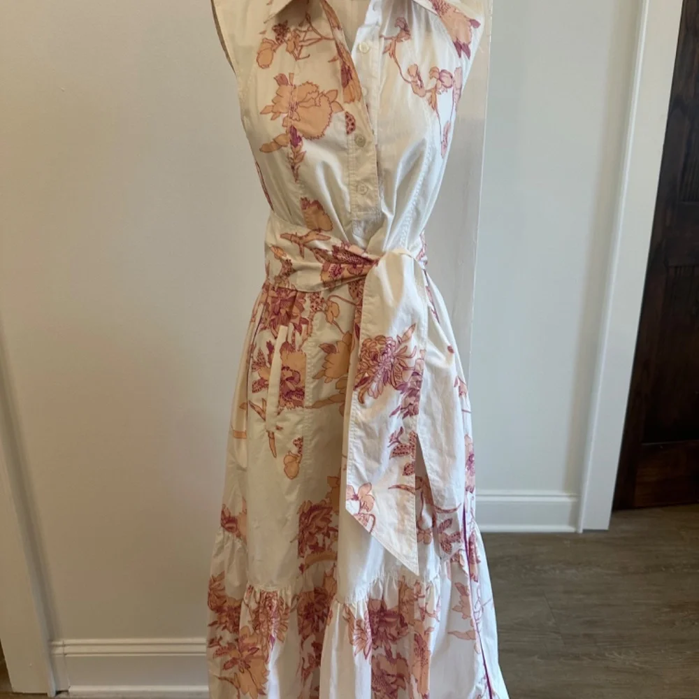 ME+EM floral print maxi dress and belt, size US 4 - Picture 3 of 3